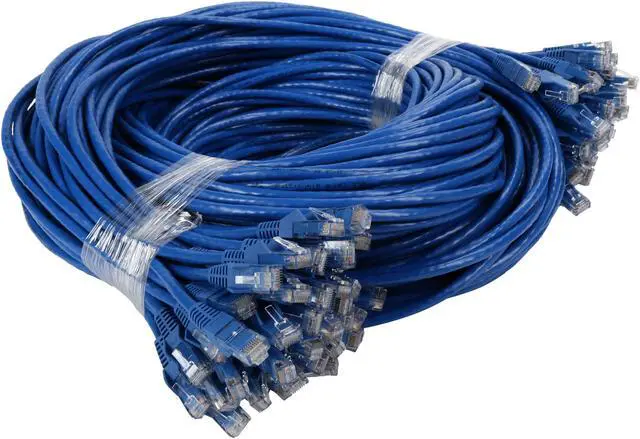 Alt view image 2 of 2 - TRIPP LITE N201-007-BL50BP 7 ft. Cat 6 Blue Patch Cable