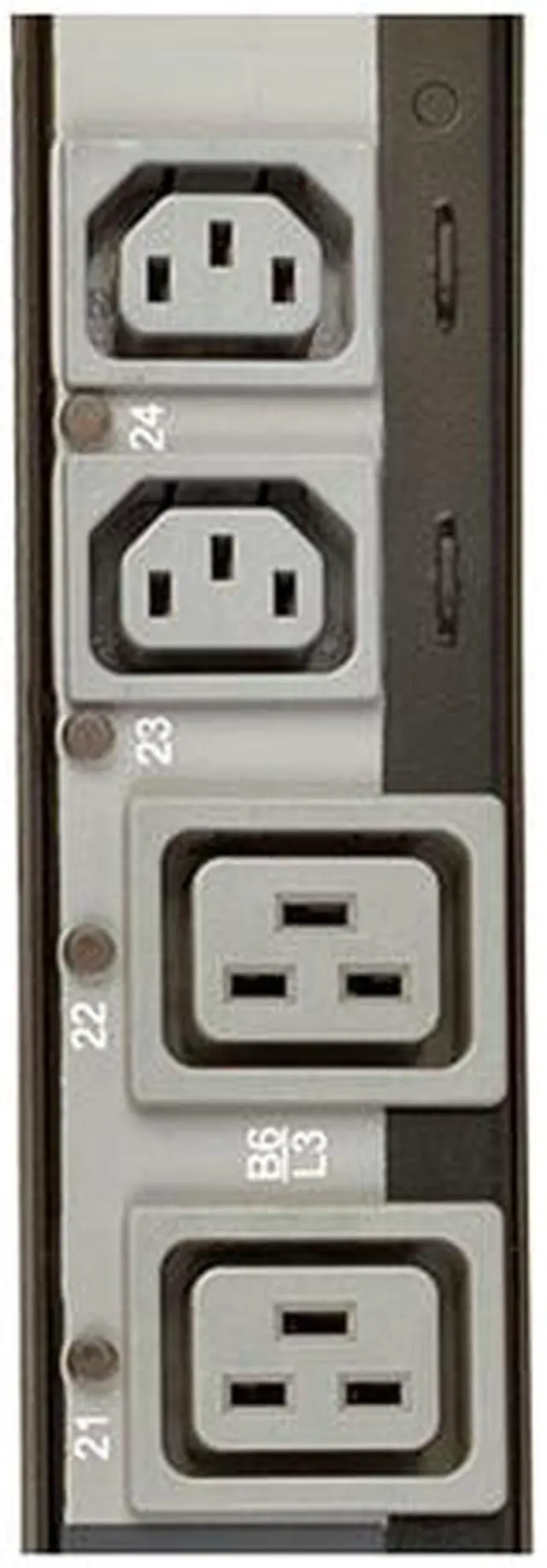 Alt view image 4 of 7 - Tripp Lite Switched PDU3XVSR6G30A 24-Outlets PDU