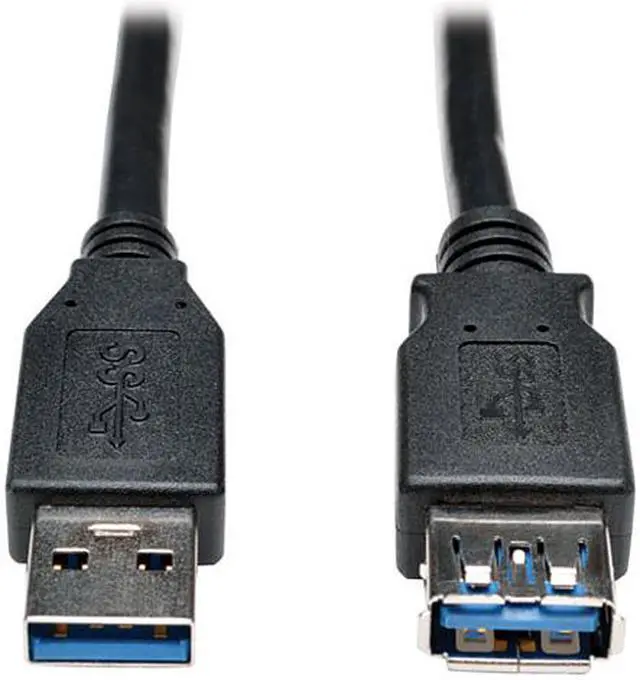 Main image of Tripp Lite U324-006-BK Black SuperSpeed Extension Cable AA