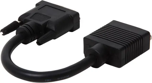 Alt view image 2 of 3 - Tripp Lite P120-08N 8" DVI to VGA Cable Adapter