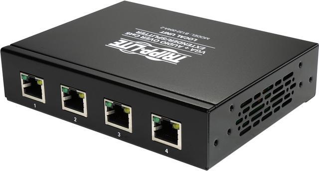 Main image of Tripp Lite B132-004A-2 4-Port VGA + Audio over Cat5 Cat6 Extender Splitter Transmitter TAA