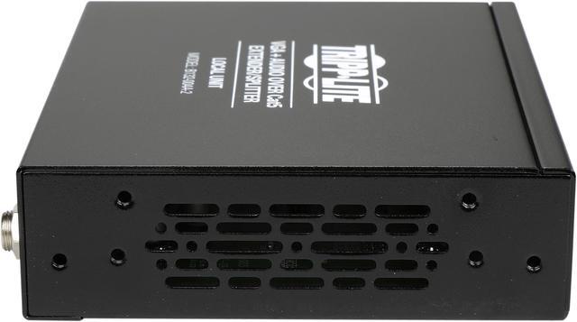Alt view image 4 of 6 - Tripp Lite B132-004A-2 4-Port VGA + Audio over Cat5 Cat6 Extender Splitter Transmitter TAA