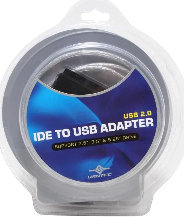 Main image of VANTEC CB-IUSB20 IDE To USB Adapter