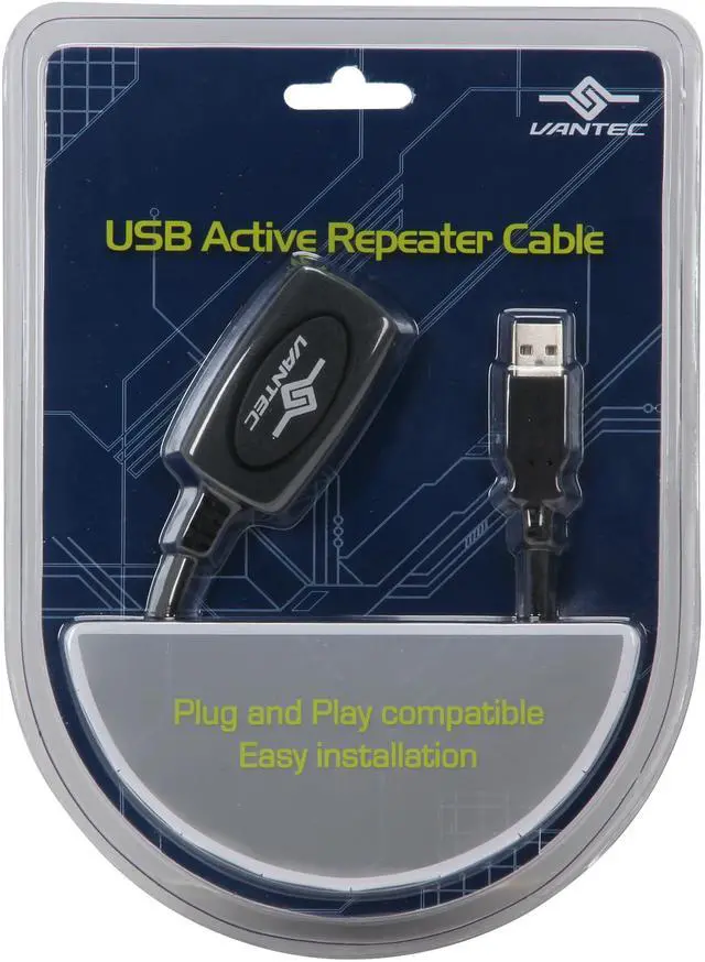 Alt view image 3 of 3 - Vantec USB Active Repeater Cable - Model CB-USBARC