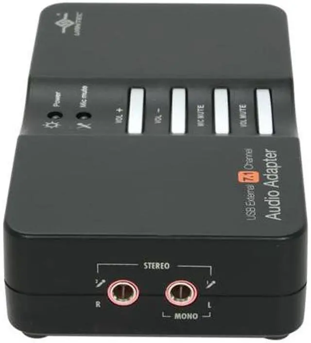 Alt view image 3 of 6 - Vantec USB External 7.1 Channel Audio Adapter - Model NBA-200U