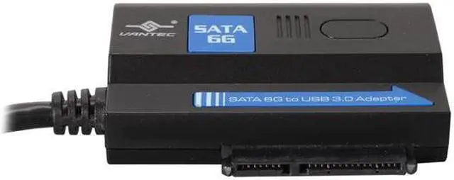 Alt view image 2 of 6 - VANTEC CB-SATAU3-6 NexStar SATA 6Gbps to USB 3.0 Adapter - 2.5"/3.5"/5.25"/SSDs