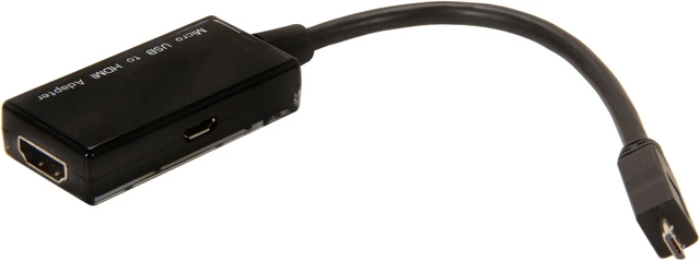 Alt view image 2 of 3 - VANTEC CBL-MUHDMI Micro USB to HDMI MHL Adapter