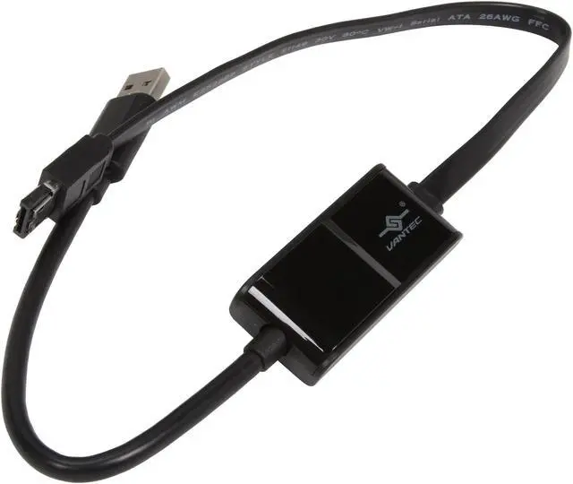 Alt view image 2 of 3 - VANTEC CB-ESATAU3-6 NexStar eSATA 6Gb/s to USB 3.0 Adapter