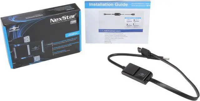 Alt view image 3 of 3 - VANTEC CB-ESATAU3-6 NexStar eSATA 6Gb/s to USB 3.0 Adapter