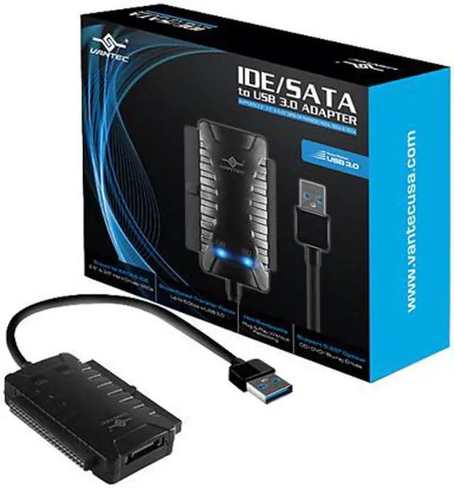 Alt view image 5 of 5 - VANTEC CB-ISA225-U3 IDE/SATA TO USB 3.0 Adapter