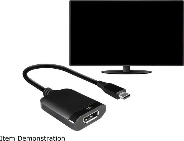Alt view image 10 of 11 - VANTEC CB-CU300DP12 VLink USB-C To DisplayPort™ 1.2 4K/60Hz Active Adapter