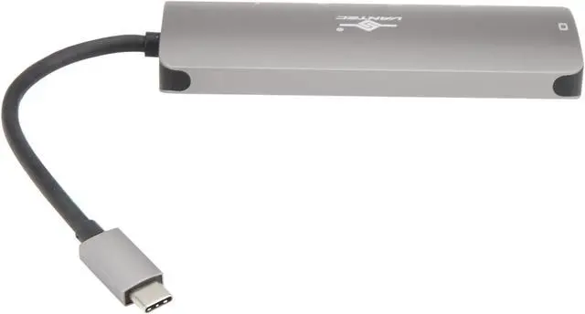 Alt view image 3 of 5 - VANTEC CB-CU301HSPD USB-C 3-Port Hub with Power Deliver + HDMI