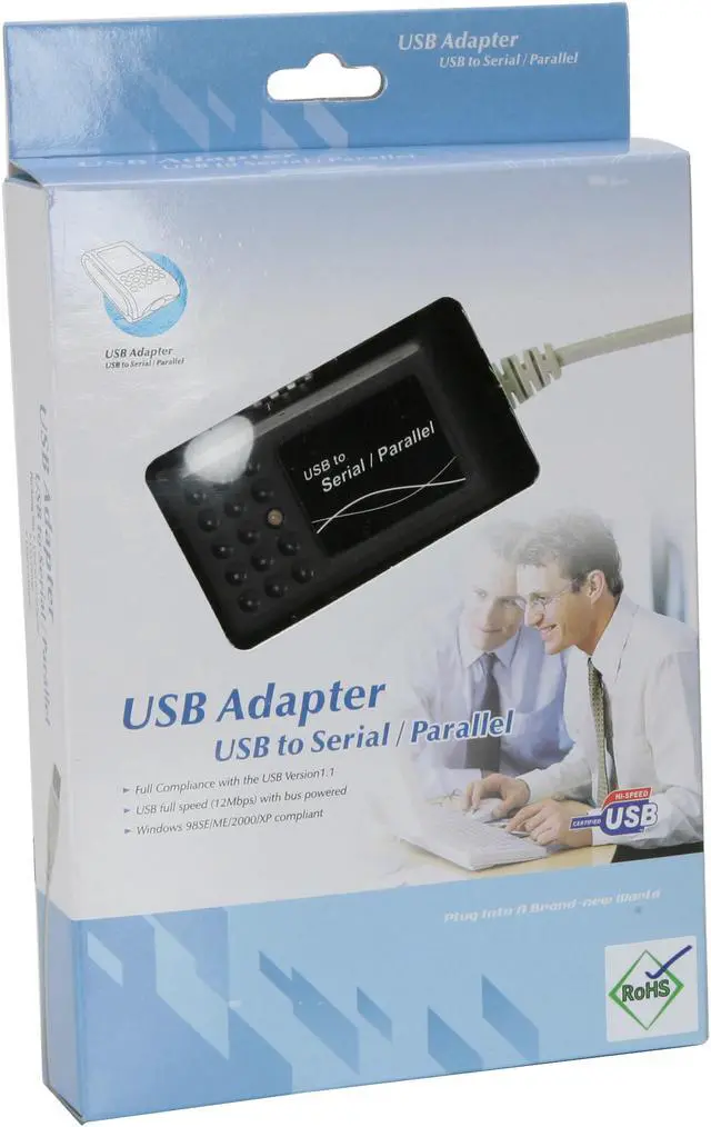 Main image of Koutech Model IO-USP210 USB to Serial+Parallel Port Adapter