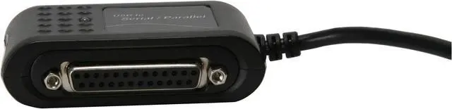 Alt view image 5 of 6 - Koutech Model IO-USP210 USB to Serial+Parallel Port Adapter