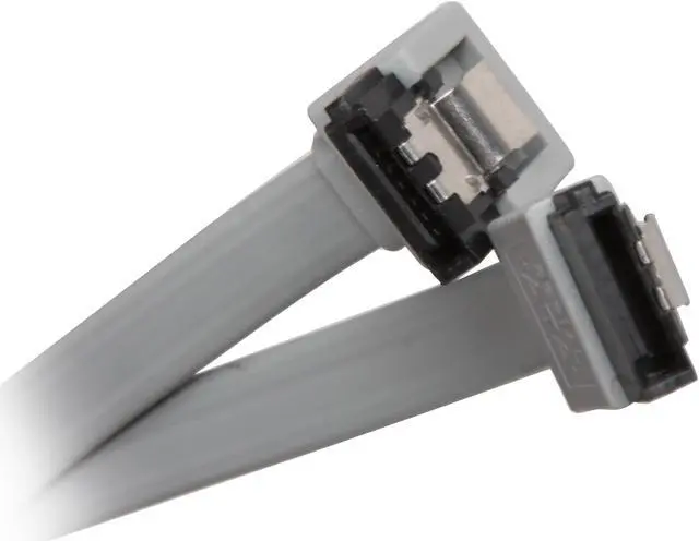 Main image of XION XON-SATA918ML_Silver 1.5 ft. SATA II with Metal Latch Cable