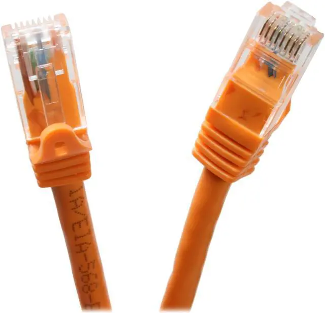 Main image of BYTECC C6EB-7O 7 ft. Cat 6 Orange Enhanced 550MHz Patch Cable
