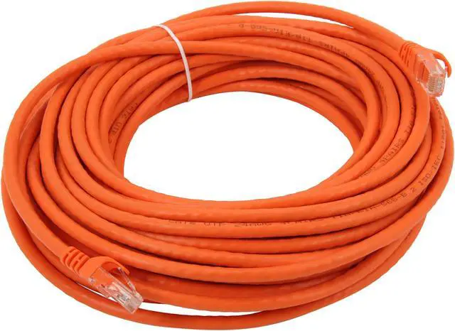 Alt view image 2 of 3 - BYTECC C6EB-50O 50 ft. Cat 6 Orange Enhanced 550MHz Patch Cables