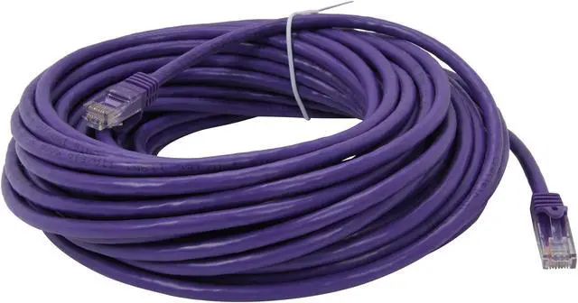 Alt view image 2 of 3 - BYTECC C6EB-50P 50 ft. Cat 6 Purple Enhanced 550MHz Patch Cables