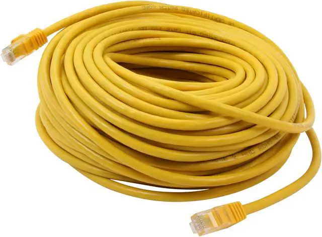 Alt view image 2 of 3 - BYTECC C6EB-100Y 100 ft. Cat 6 Yellow Enhanced 550MHz Patch Cables