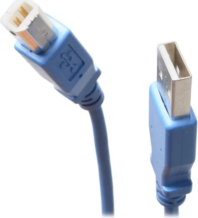 Main image of BYTECC USB2-6AB-B Blue Type A Male to Type B Male Cable