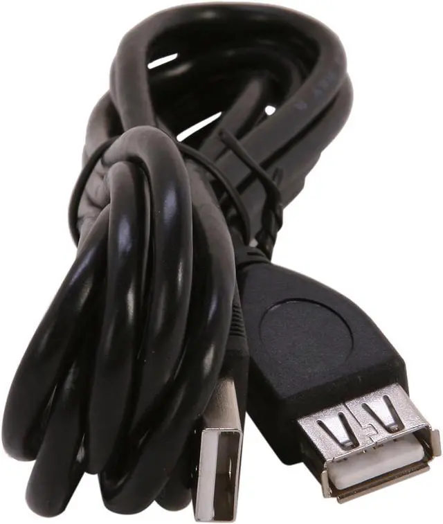 Alt view image 2 of 3 - BYTECC USB2-6MF-K Black Type A Male to Type A Female USB 2.0 Extension Cable