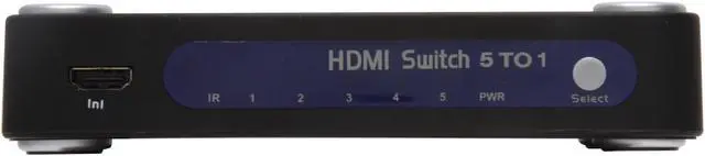 Alt view image 2 of 7 - BYTECC WE088 5 to 1 HDMI SWITCH, With Remote Control