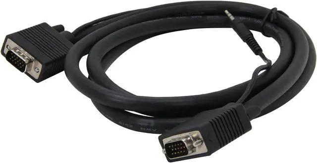 Alt view image 2 of 3 - BYTECC SVST-6 6 ft. SVGA w/3.5mm Stereo male to male Cable