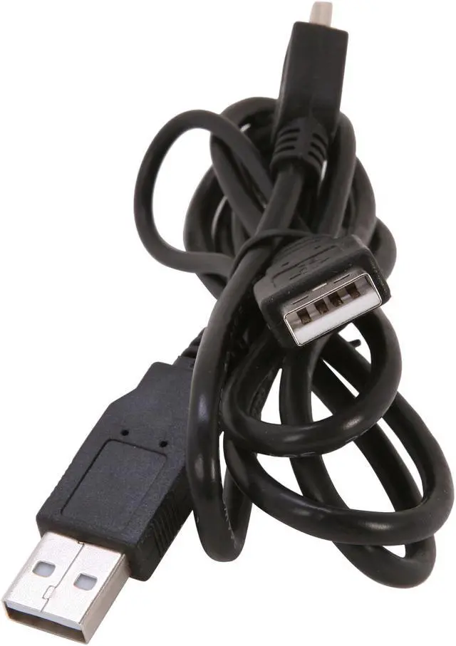 Alt view image 2 of 3 - BYTECC USB2-HD201 Black USB 2.0 Y cable, A male x 2 to Mini B male x1, for 2.5" Enclosure or USB2.0 Hub
