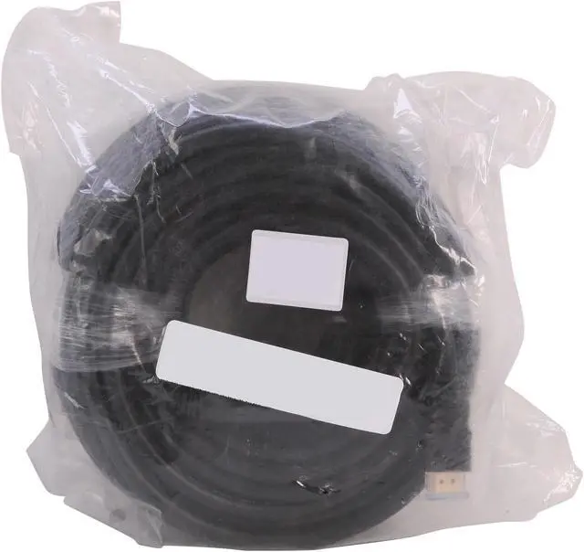 Alt view image 3 of 3 - BYTECC HM-75 75 ft. Black HDMI male to male HDMI High Speed Male to Male Cable Male to Male