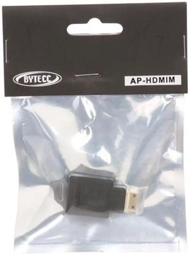 Alt view image 3 of 3 - BYTECC HM-HMMINI HDMI Female to Mini Male Cable Adaptor