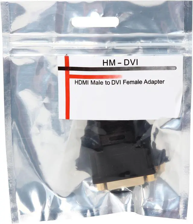 Alt view image 3 of 3 - BYTECC HM-DVI HDMI Male to DVI Female Cable Adapter