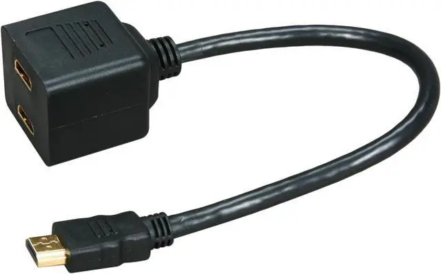 Alt view image 2 of 3 - BYTECC BTA-36 HDMI Female x 2 to HDMI Male Adaptor