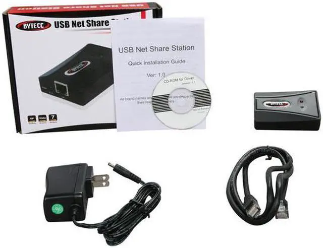 Alt view image 5 of 5 - BYTECC BT-UP01 USB Net Share Station