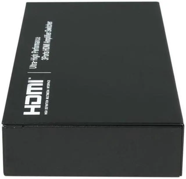 Alt view image 3 of 5 - BYTECC HMSW301SM Ultra High Performance 3 Ports HDMI® Amplifier Switcher w/ Remote Control & Intelligent Switch