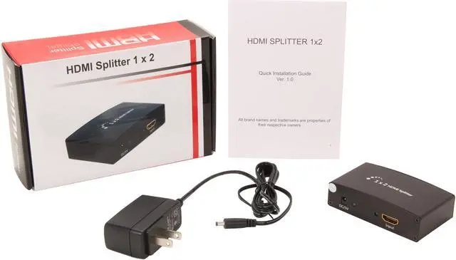 Alt view image 5 of 5 - BYTECC HMSP102 1 x 2 HDMI Splitter