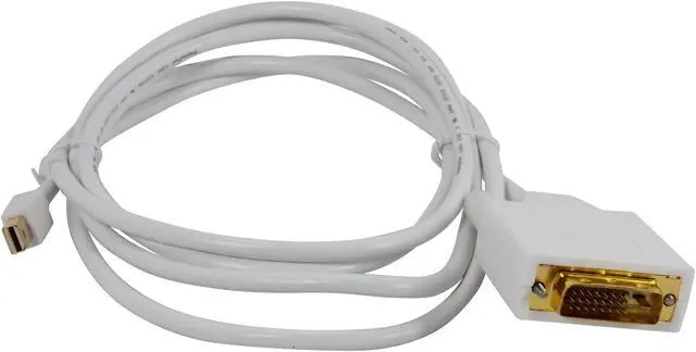 Alt view image 2 of 2 - BYTECC Model MDPDVI-06 Mini Display Port to DVI Cable Male to Male