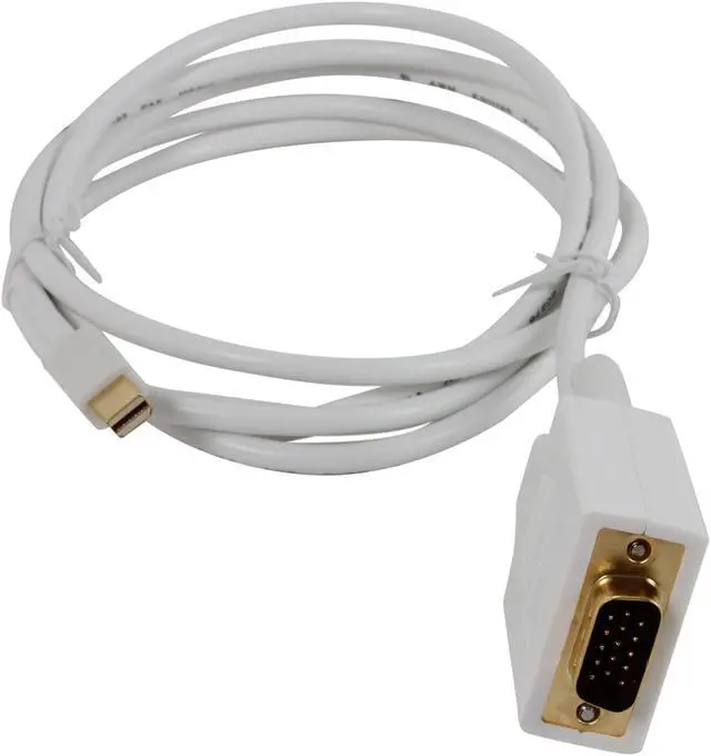 Alt view image 2 of 2 - BYTECC Model MDPVGA-06 Mini Display Port to VGA Cable Male to Male