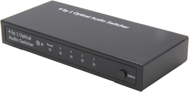 Main image of BYTECC OP-SW401 4 to 1 Optical Audio Switcher