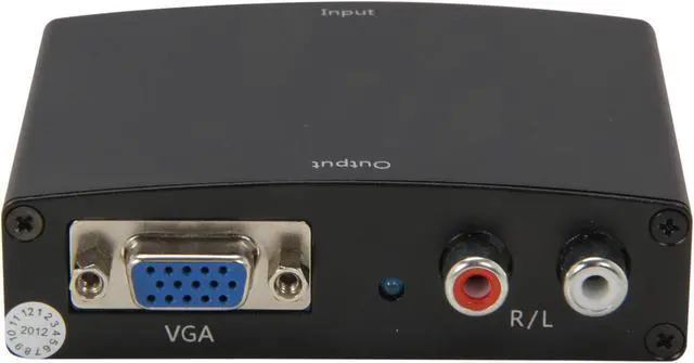 Alt view image 2 of 5 - HDMI to VGA Video + R/L Audio Converter w/ DC Adapter