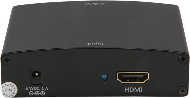 Alt view image 4 of 5 - HDMI to VGA Video + R/L Audio Converter w/ DC Adapter