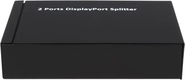 Alt view image 2 of 6 - BYTECC DPSP102 1X2 DisplayPort Splitter Support 4K 2K 3D Formats