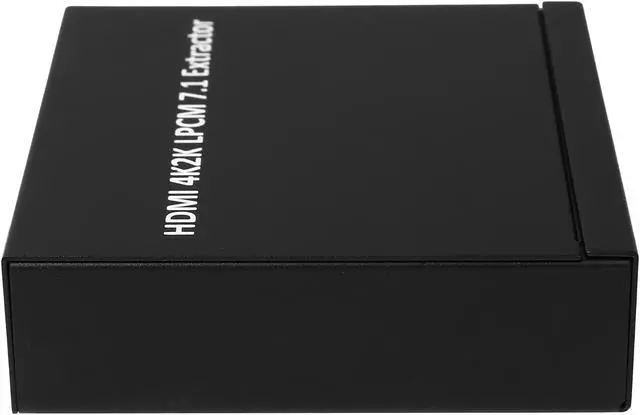 Alt view image 3 of 6 - BYTECC HM-CV033K HDMI 4K2K LPCM 7.1 EXTRACTOR SUPPORTS 4 x 3.5mm JACK CEC Bypass HBR 3D signal