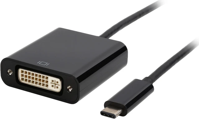 BYTECC UTC-DVI005MF USB Type-C™ to DVI-D Adapter Converter (by DP Alt ...