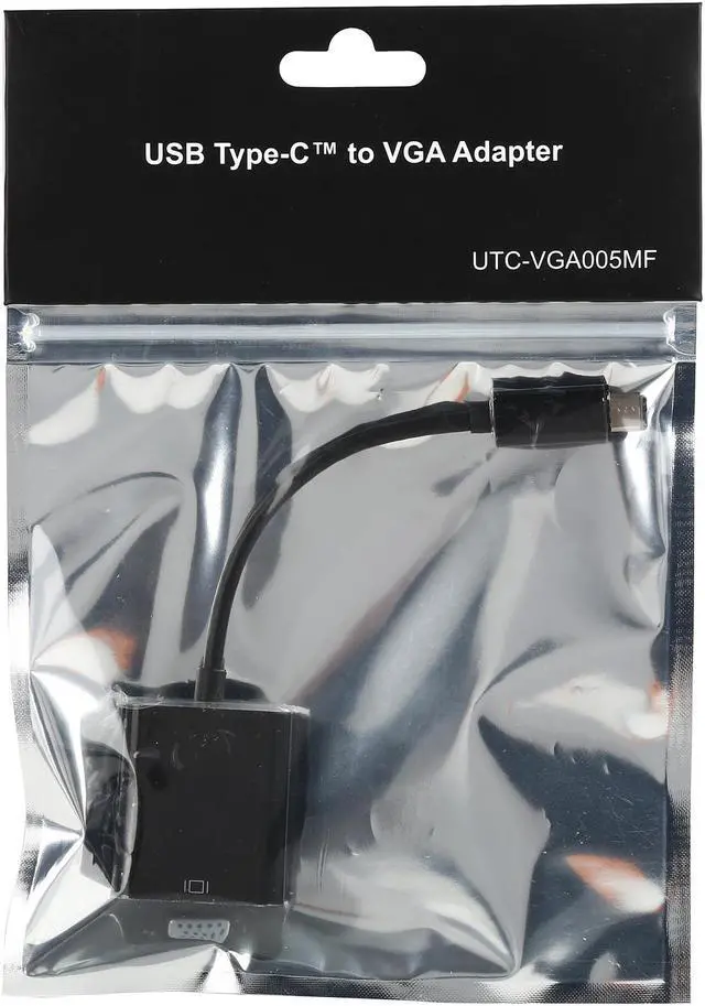Alt view image 3 of 3 - BYTECC UTC-VGA005MF USB Type-C™ to VGA Adapter Converter (By DP Alt Mode) USB-C to VGA1920X1080p Resolustion