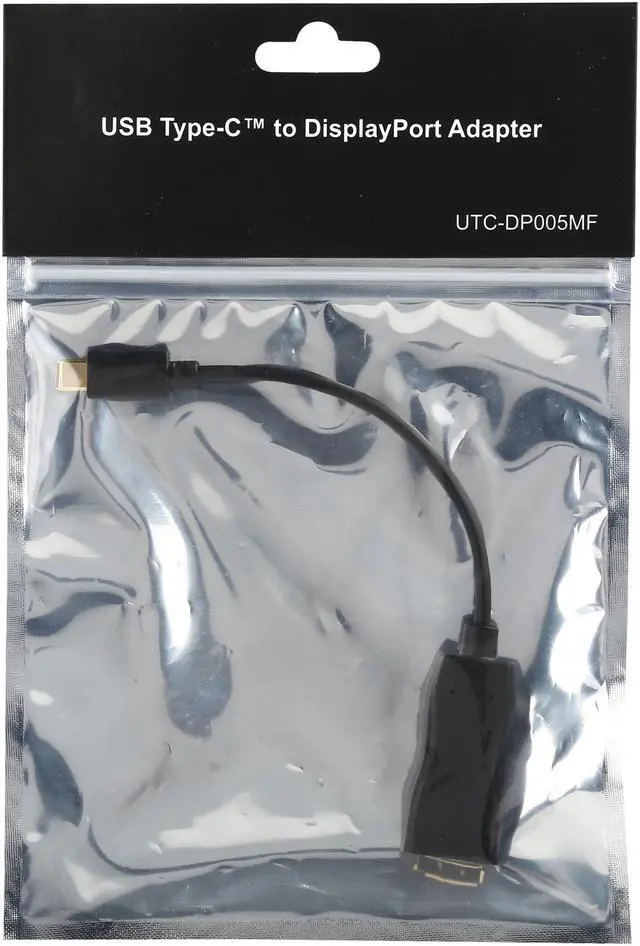 Alt view image 3 of 3 - BYTECC UTC-DP005MF USB Type-C™ to DisplayPort® Adapter Converter (By DP Alt Mode) USB-C to DP 4K2K Resolustion