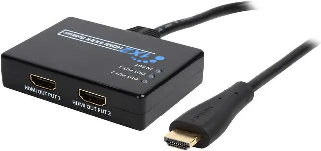 Main image of BYTECC HMSP102KT Pigtail 1 x 2 HDMI 4K2K Amplifier Splitter Full 3D