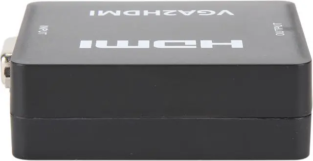 Alt view image 4 of 5 - BYTECC HM106N VGA to HDMI, GANA 1080P Full HD Mini VGA to HDMI Audio Video Converter Adapter Box With USB Cable and 3.5mm Audio Port Cable Support HDTV for PC Laptop Display Computer Mac Projector