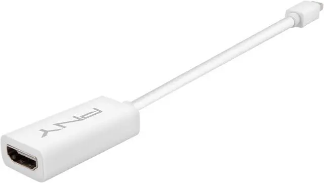 Alt view image 2 of 5 - PNY MDP-HDMI-SINGLE-PCK Mini DisplayPort to HDMI Audio Video Cable