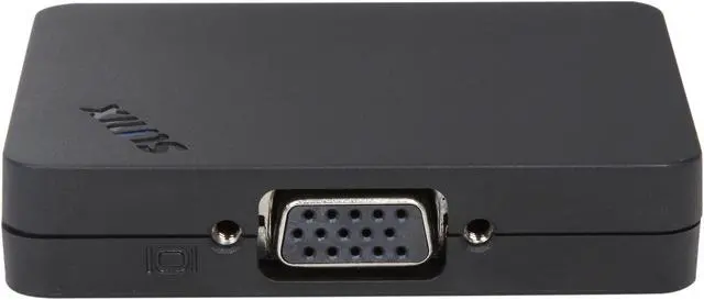 Alt view image 3 of 6 - SUNIX DPU3000-D3 3 Ports DisplayPort Graphics Splitter Adapter with miniDP to DP Cable