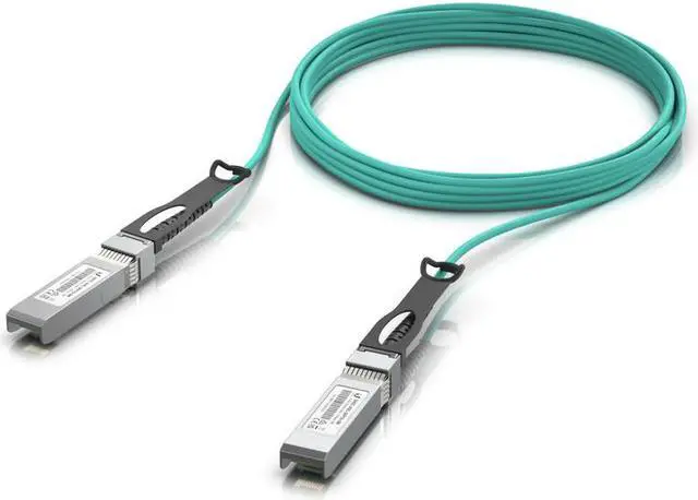 Main image of Ubiquiti 16.40 ft Fiber Optic Long-range Direct Attach Cable - 10 Gbps  UACC-AOC-SFP10-5M